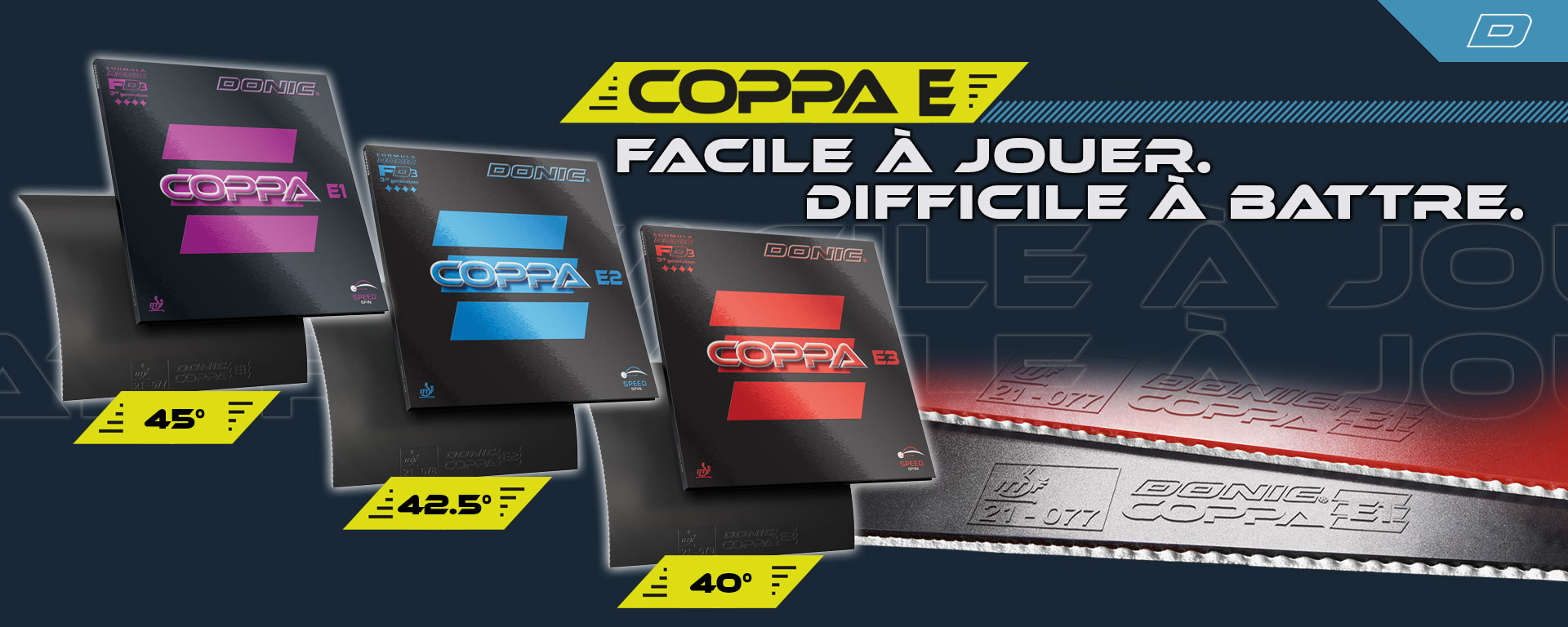 DONIC Coppa E Balagserie