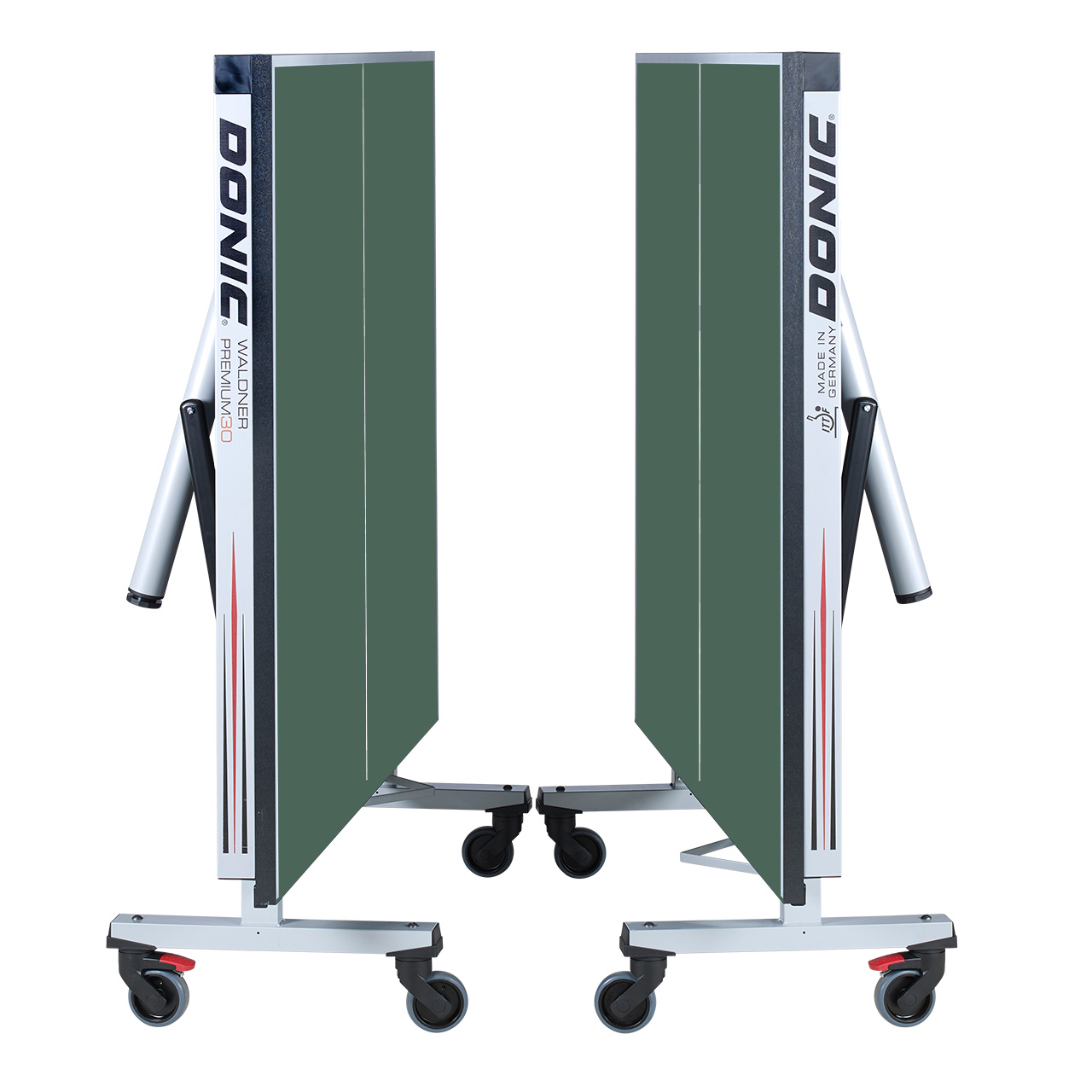 donic-table-waldner_premium_30-green-parking_position_duo-web Tischtennis-Tisch DONIC Waldner Premium 30, grüm, eingeklappte Position