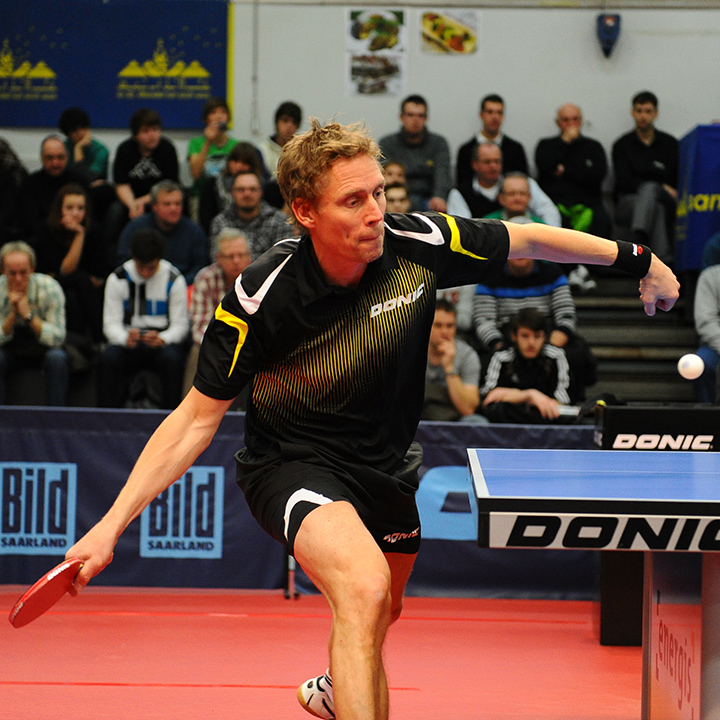 Joergen Persson beim TT-Wettkampf