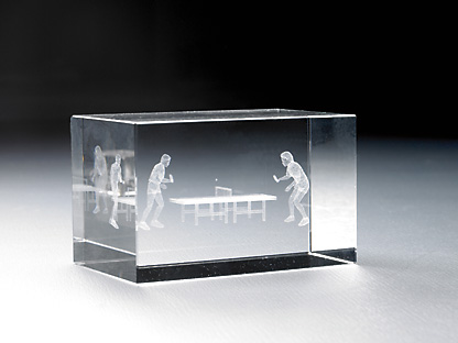 Boutique "Bloc en cristal"