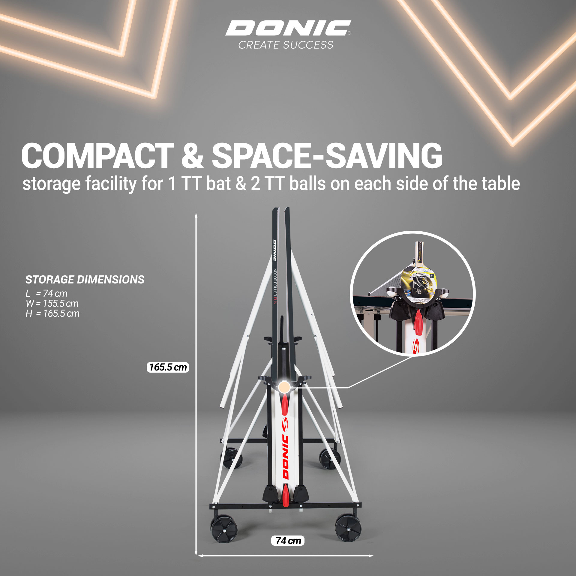 DONIC Indoor ROLLER FUN DONIC Indoor ROLLER FUN