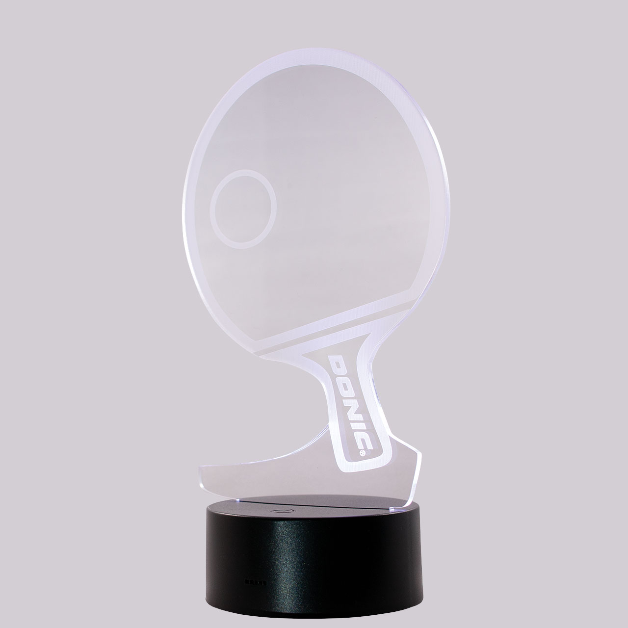 lampe trophée LED - couleur blanc