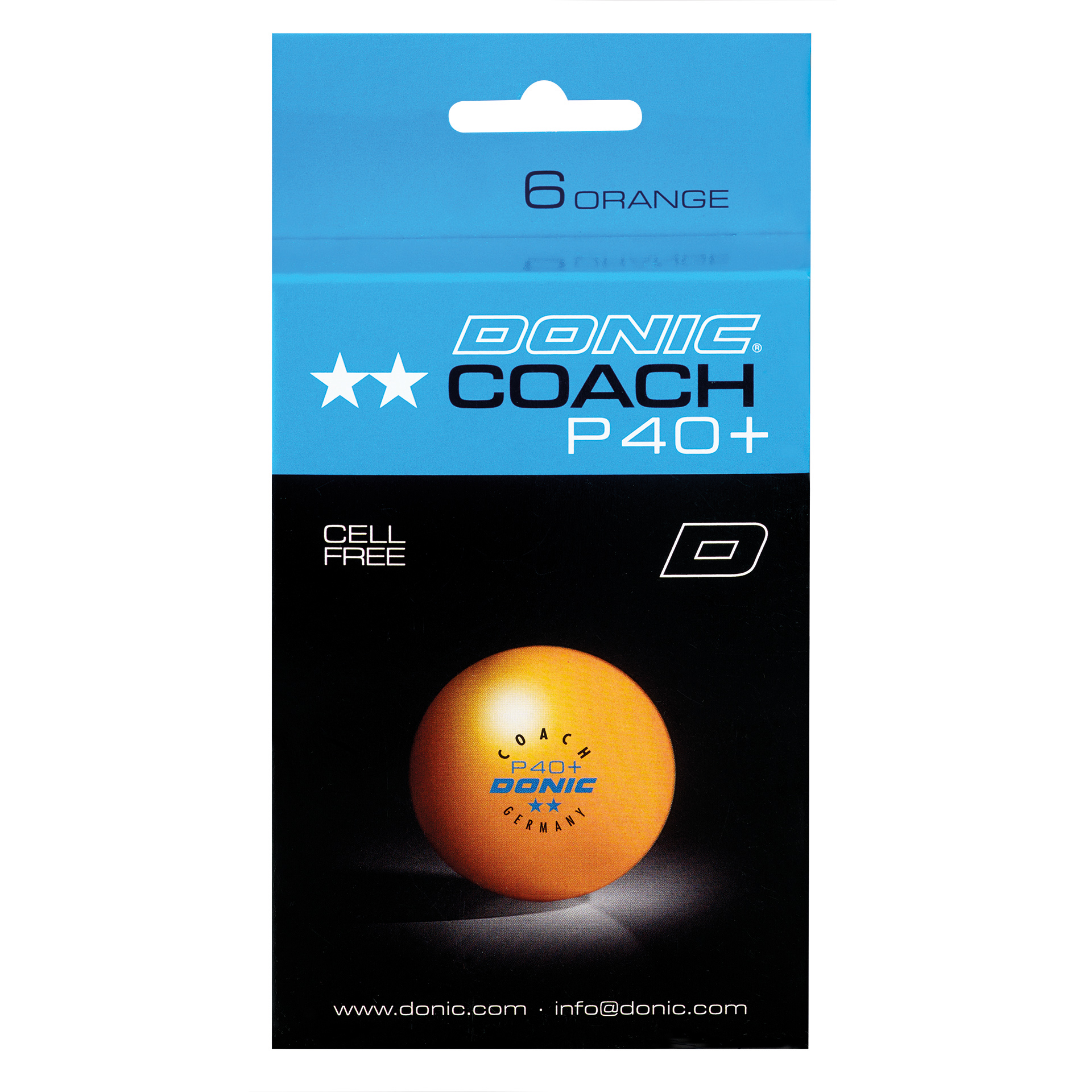DONIC COACH P40+ ** Cell-Free