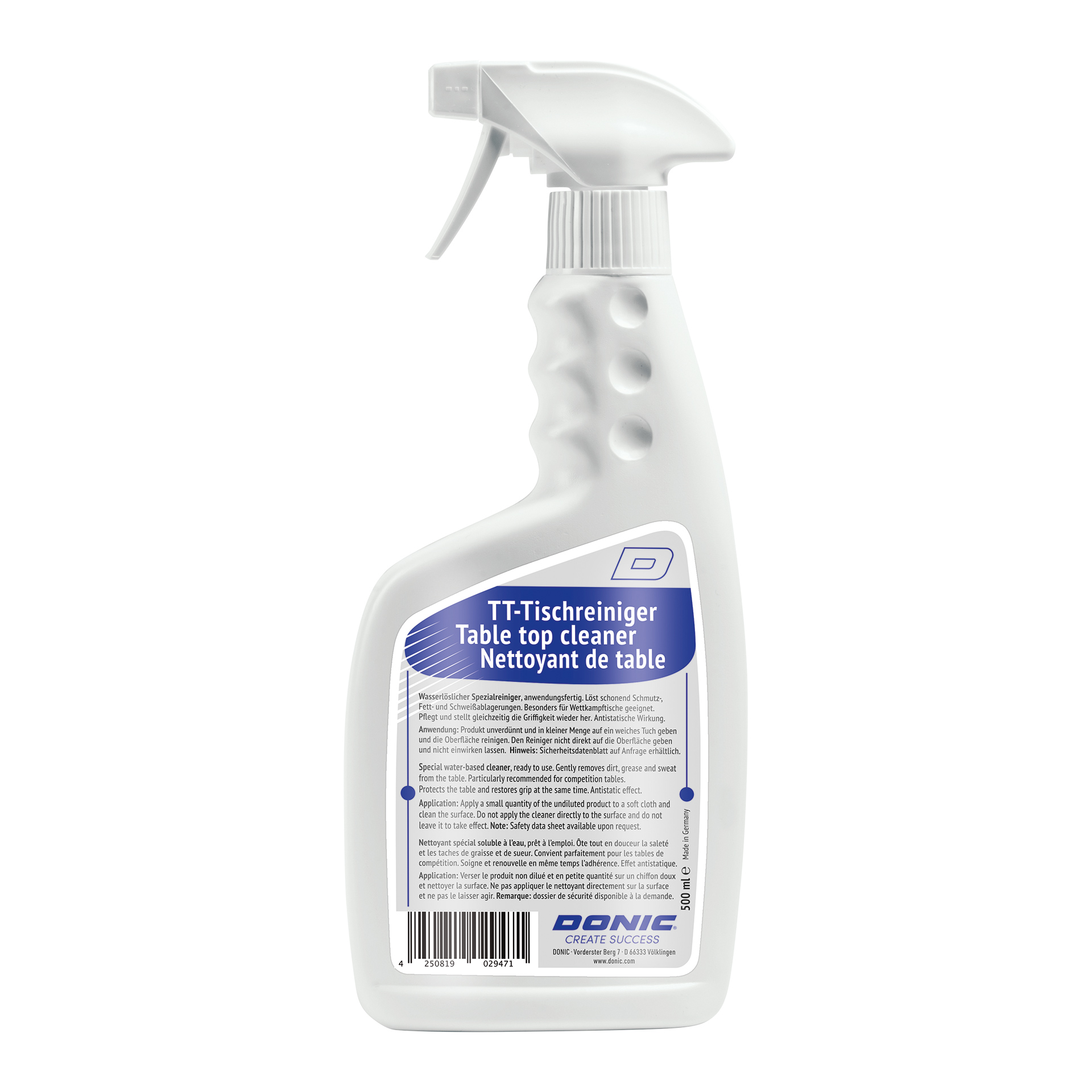 DONIC nettoyant de table DONIC nettoyant de table