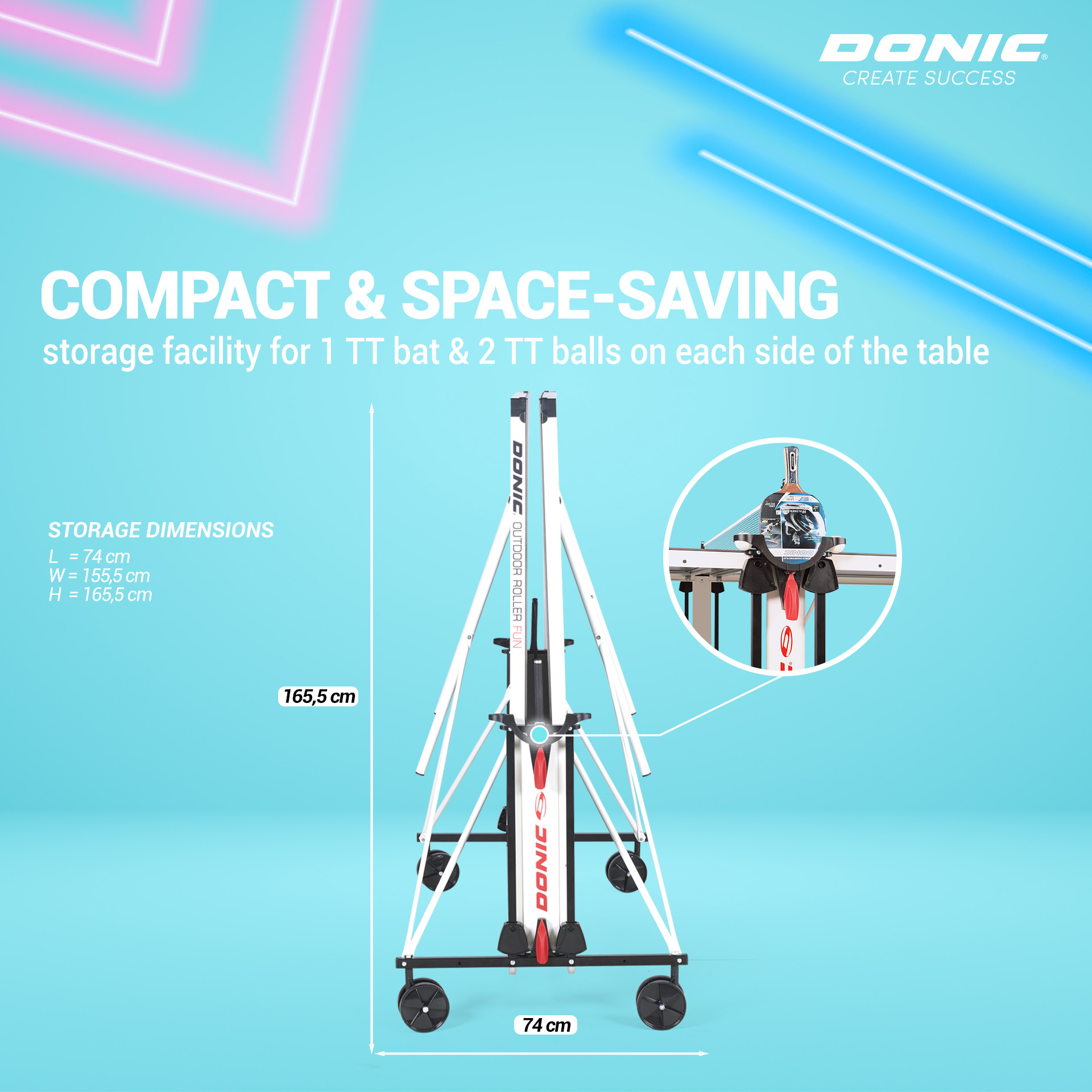 DONIC Outdoor ROLLER FUN DONIC Outdoor ROLLER FUN