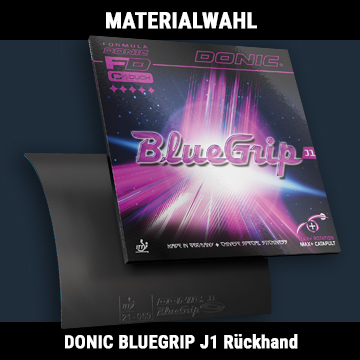 DONIC BLUEGRIP J1 Rueckhand
