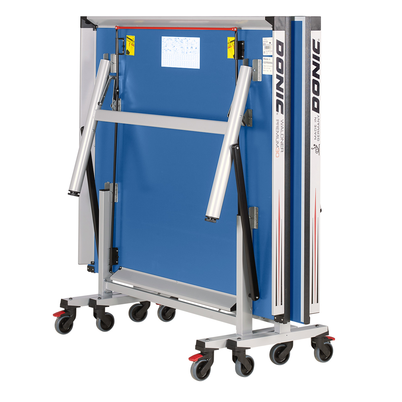 donic-table-waldner_premium_30-blue-parking_position_duo-web Tischtennis-Tisch DONIC Waldner Premium 30, blau, kompakte Aufbewahrung