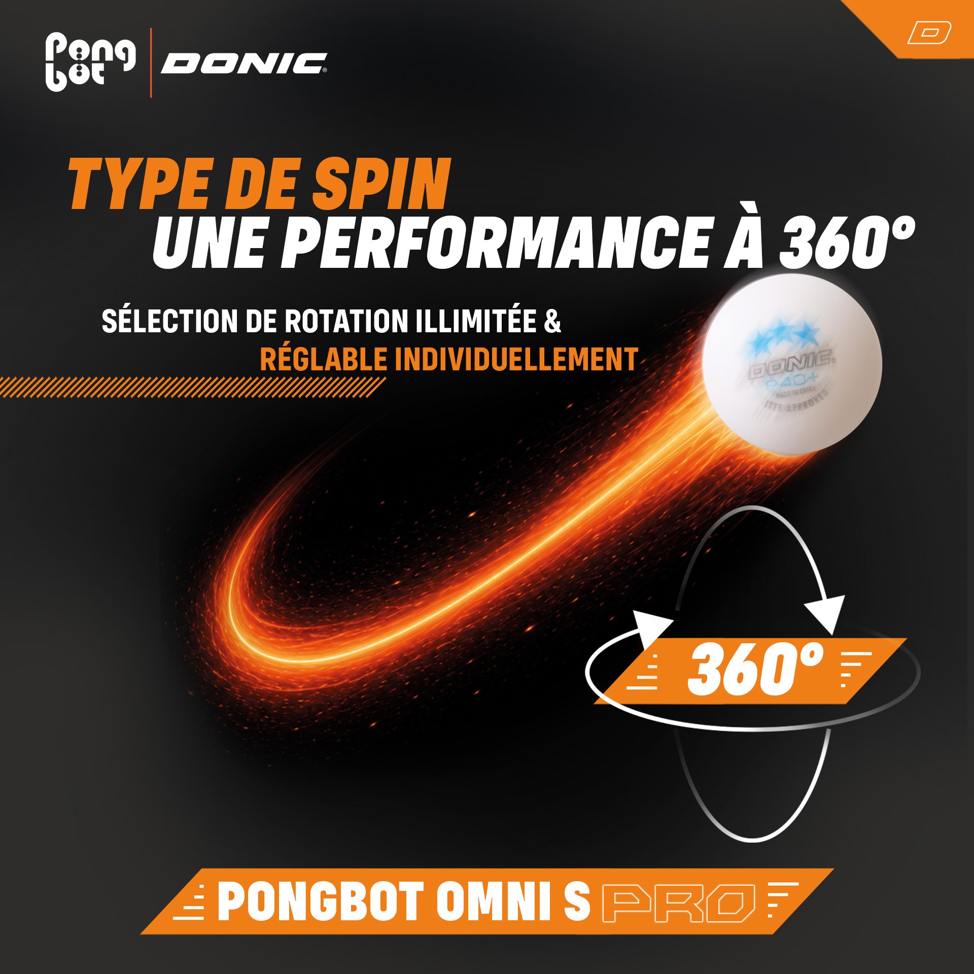 DONIC - PONGBOT OMNI S PRO