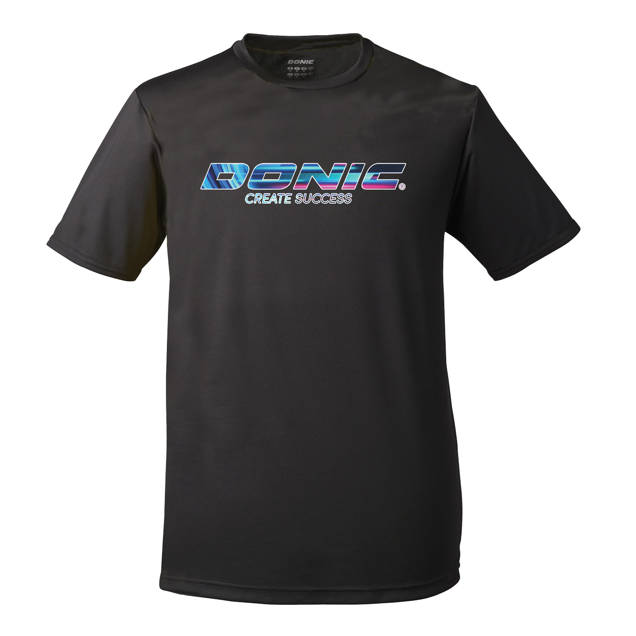 donic-t_shirt_create_success-black-web Tischtennis DONIC Promo  T-Shirt Create Success