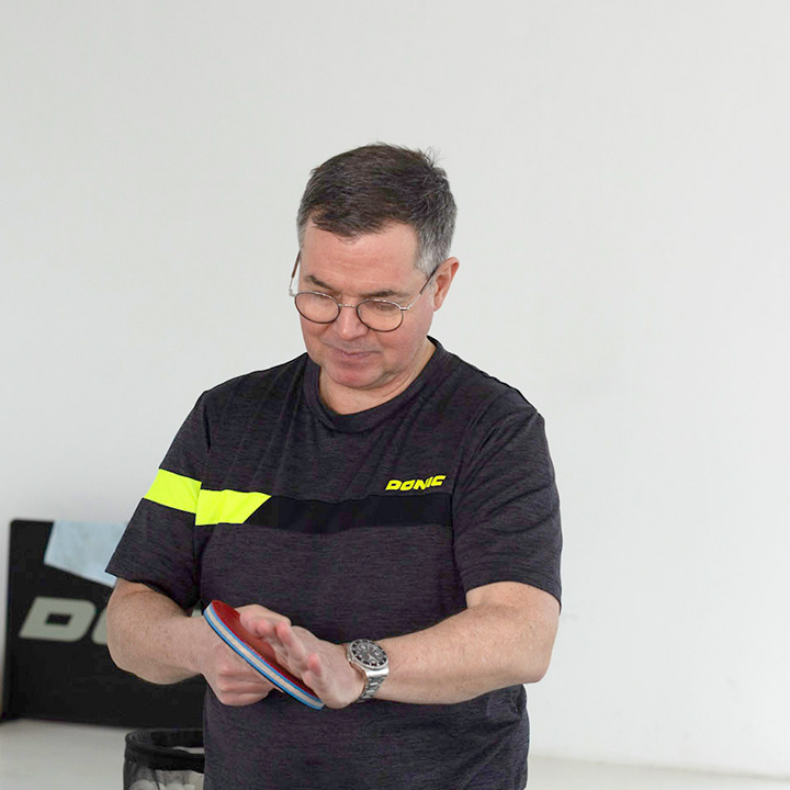 Materialtest bei DONIC