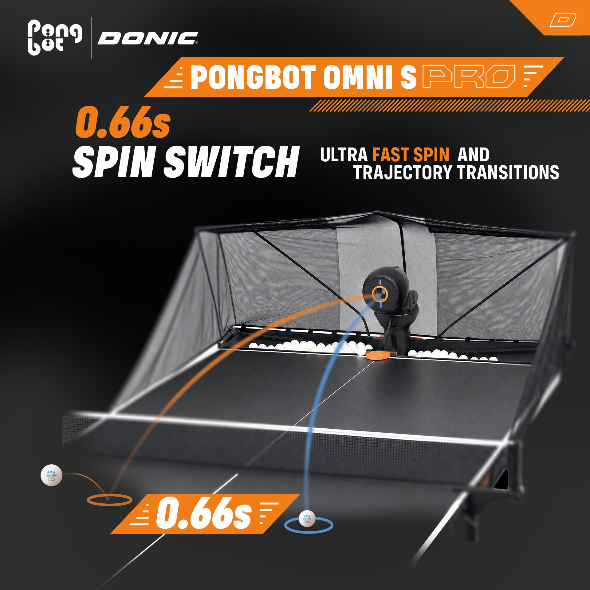 DONIC - PONGBOT OMNI S PRO