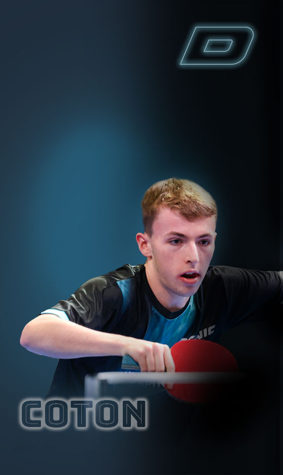 Flavien Coton French Table Tennis Pay