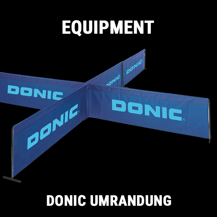 DONIC Umrandung für Tischtennishallen