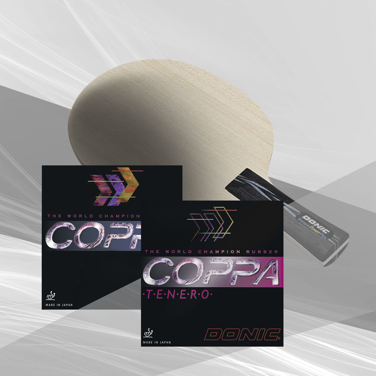 Bundle - DONIC PERSSON POWERPLAY / COPPA / COPPA TENERO