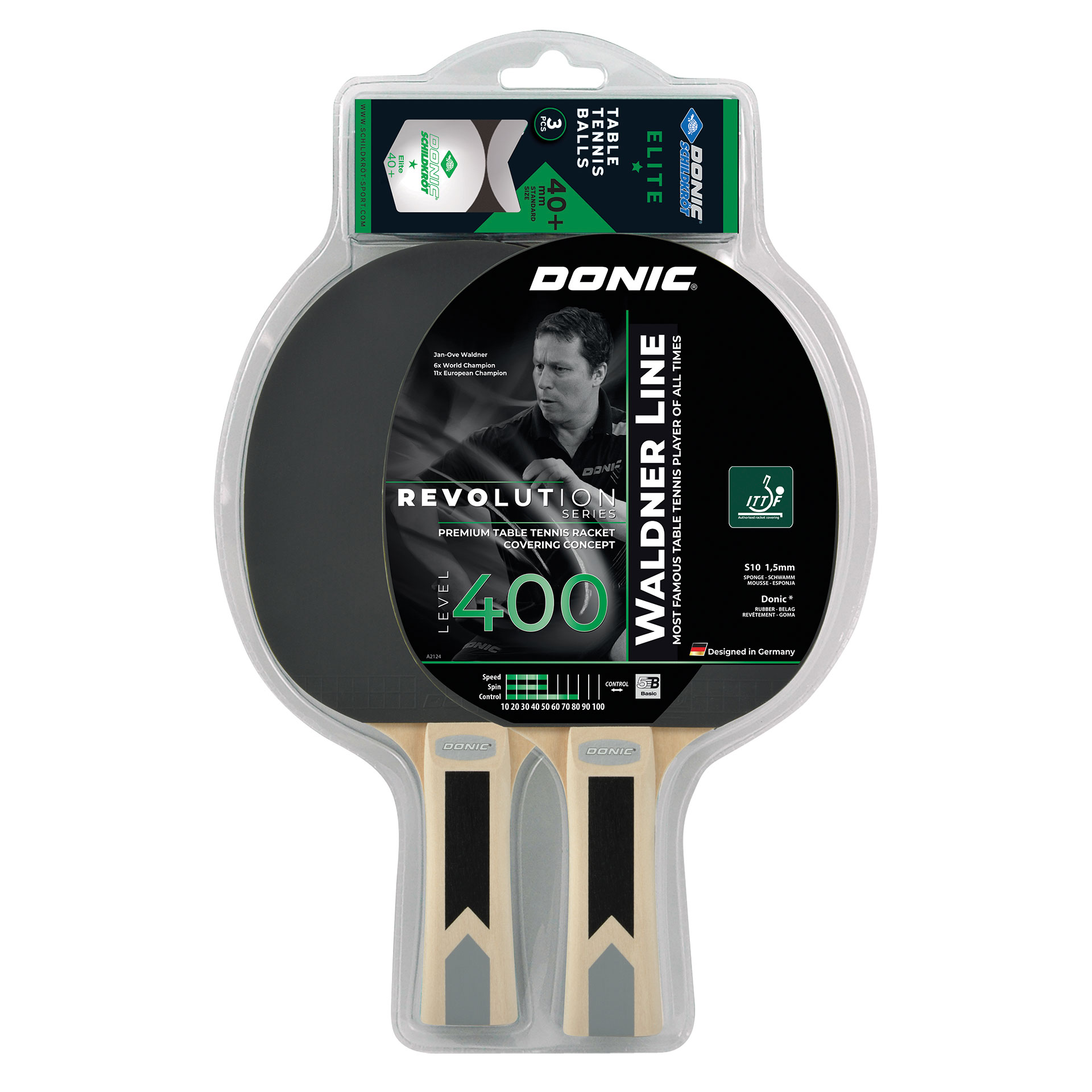 Set de Tennis de Table WALDNER 400