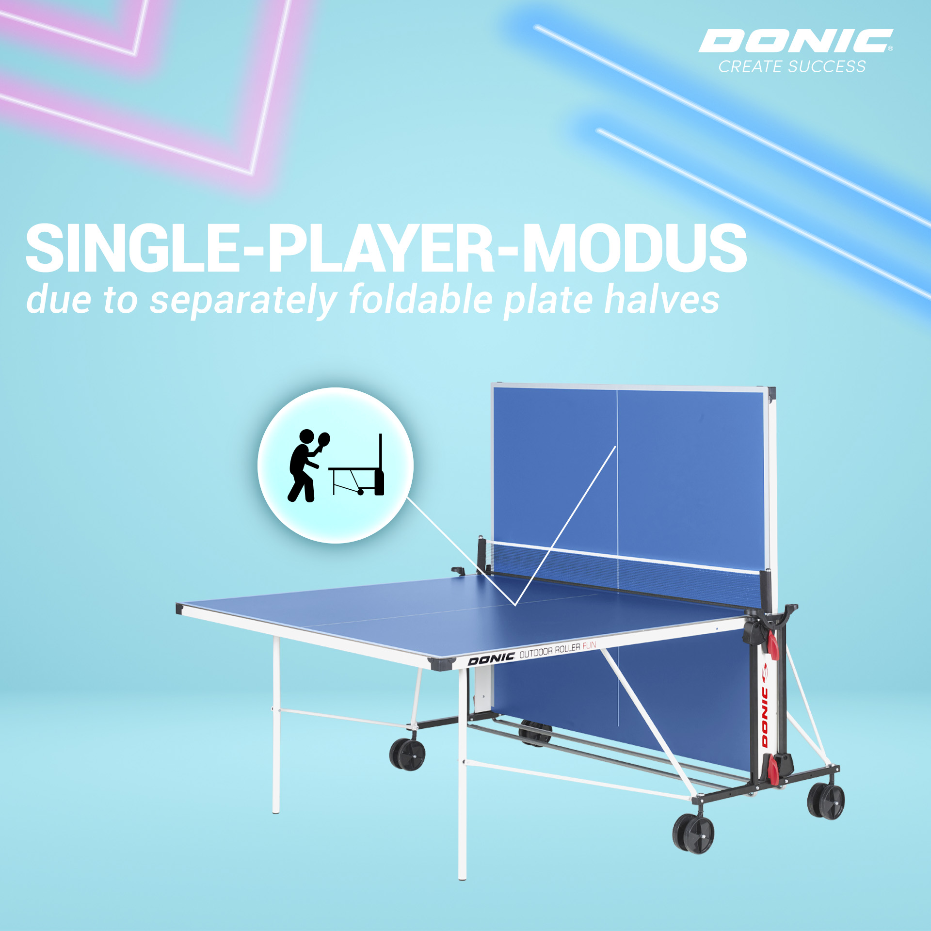 DONIC Outdoor ROLLER FUN DONIC Outdoor ROLLER FUN