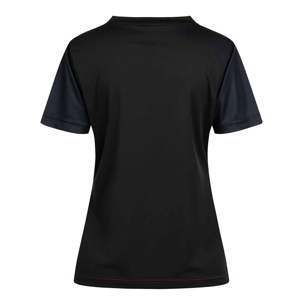 donic-ladies_flow-black-red-back-web DONIC Shirt Flow Lady schwarz/rot Rücken
