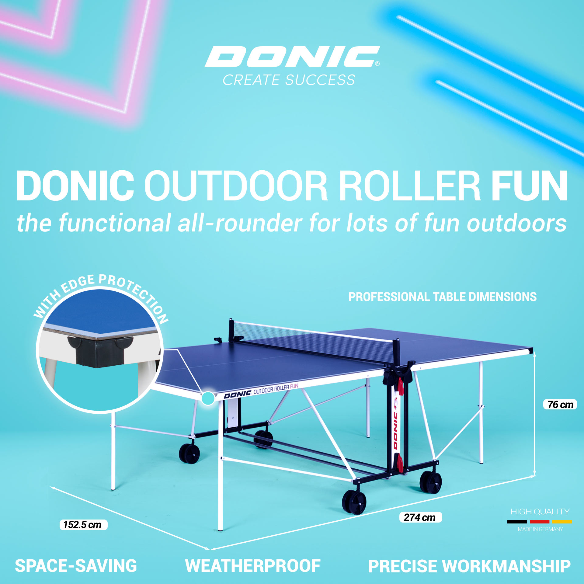 DONIC Outdoor ROLLER FUN DONIC Outdoor ROLLER FUN