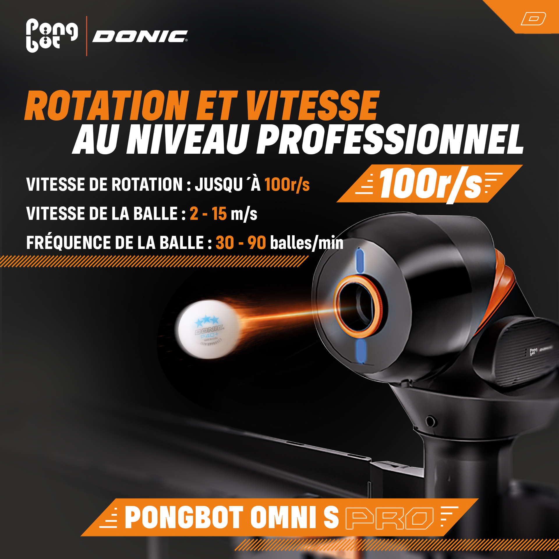 DONIC - PONGBOT OMNI S PRO