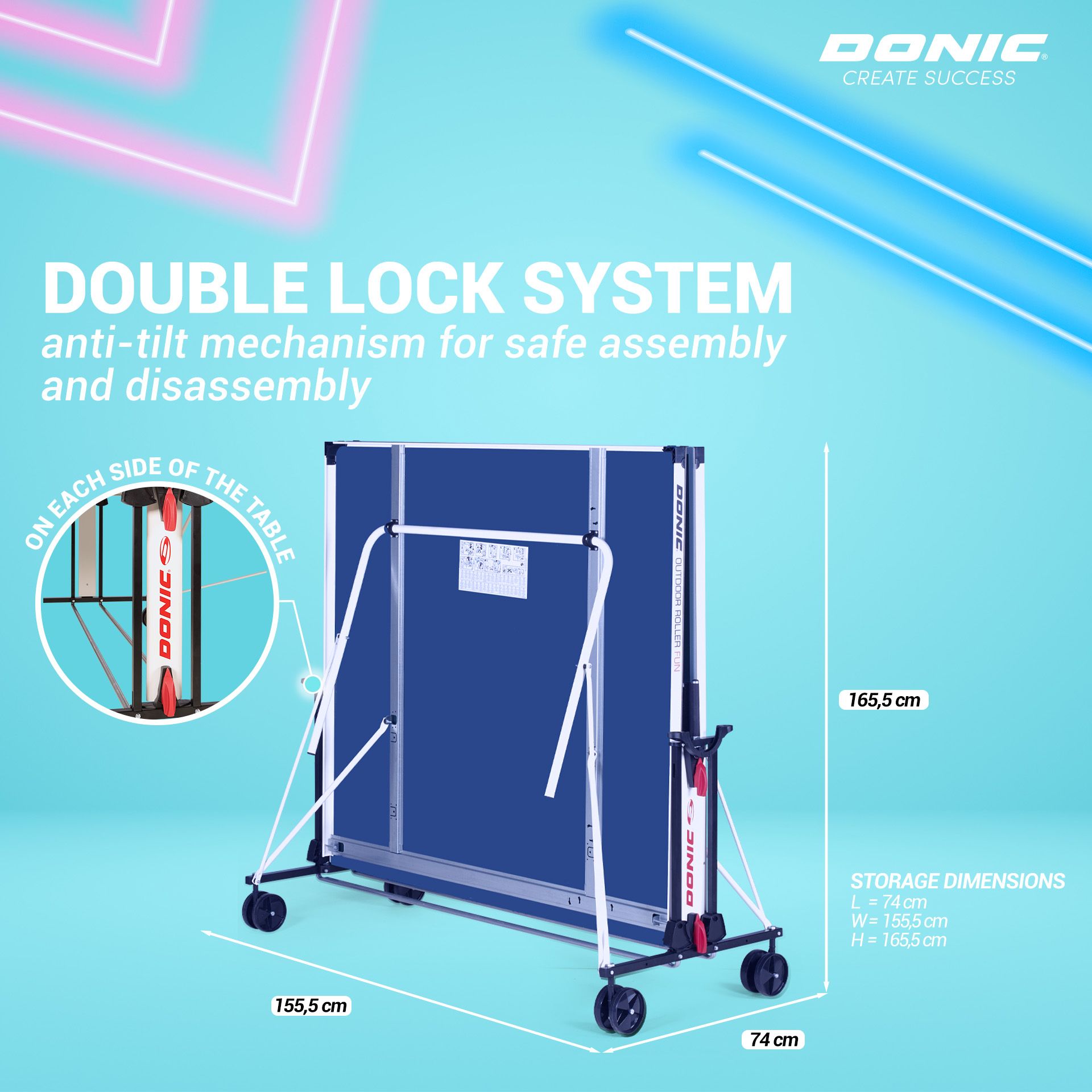 DONIC Outdoor ROLLER FUN DONIC Outdoor ROLLER FUN