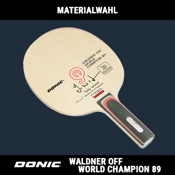 DONIC Tischtennisholz WALDNER OFF WORLD CHAMPION