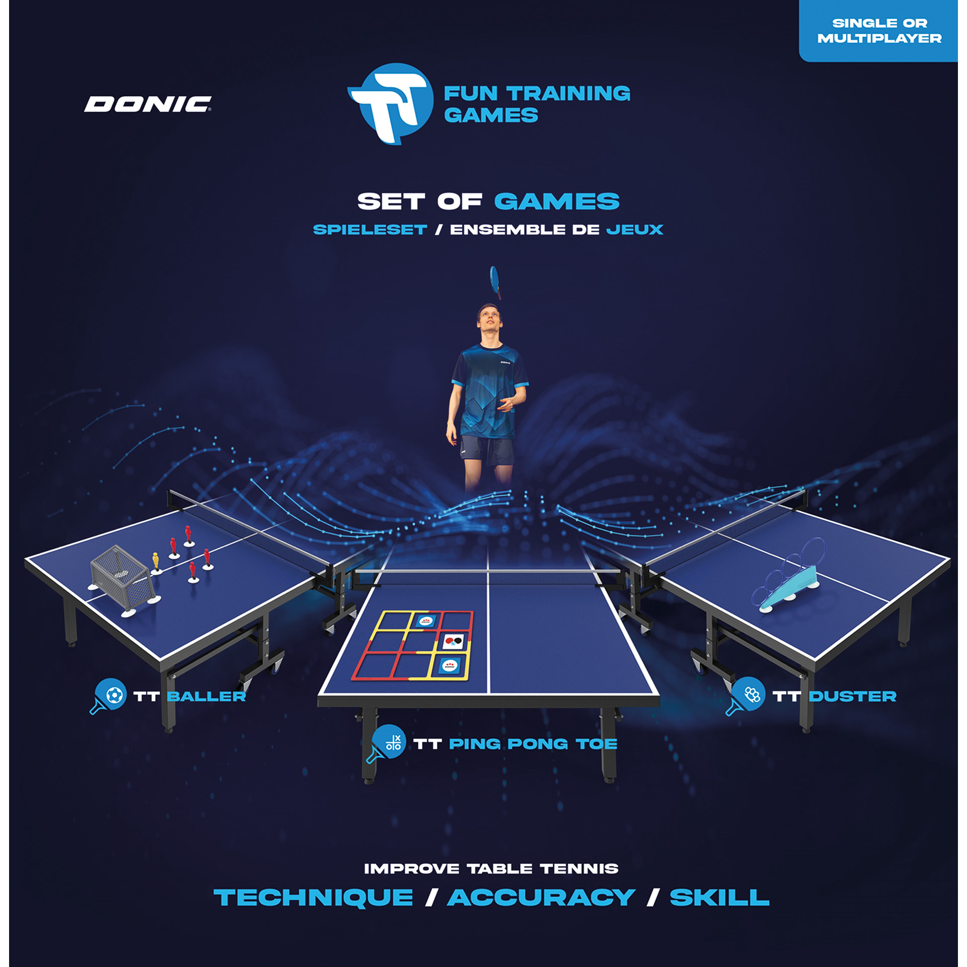 DONIC TT Fun Training Games DONIC TT Fun Training Games