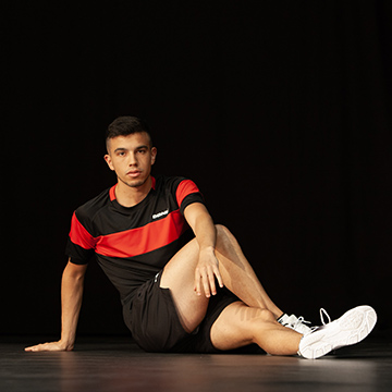 Horacio mit Trikot Slate