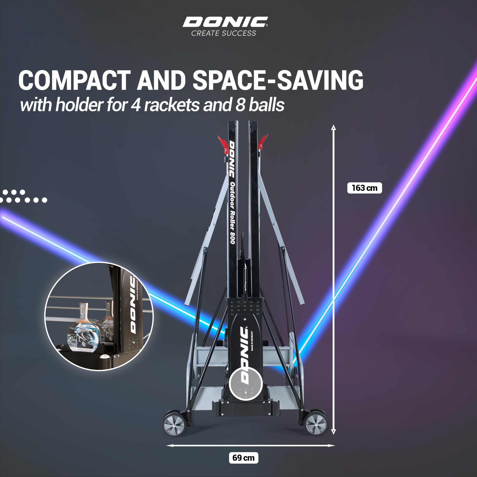 DONIC Outdoor Roller 800 -5 DONIC Outdoor Roller 800 -5