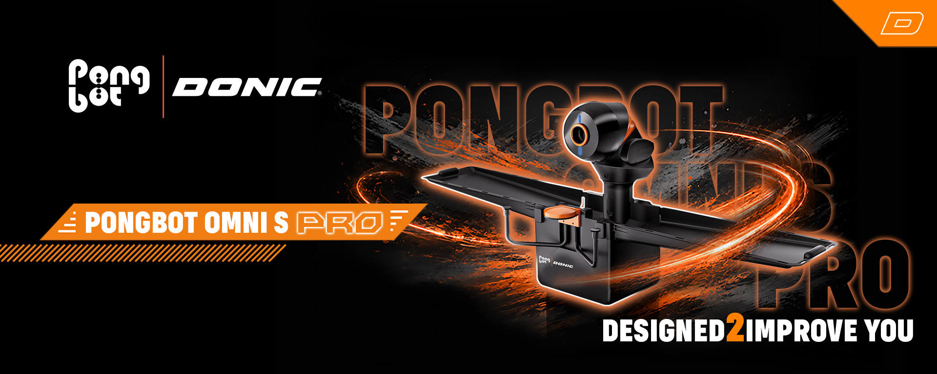 Donic Pongbot Omni S Pro Robot