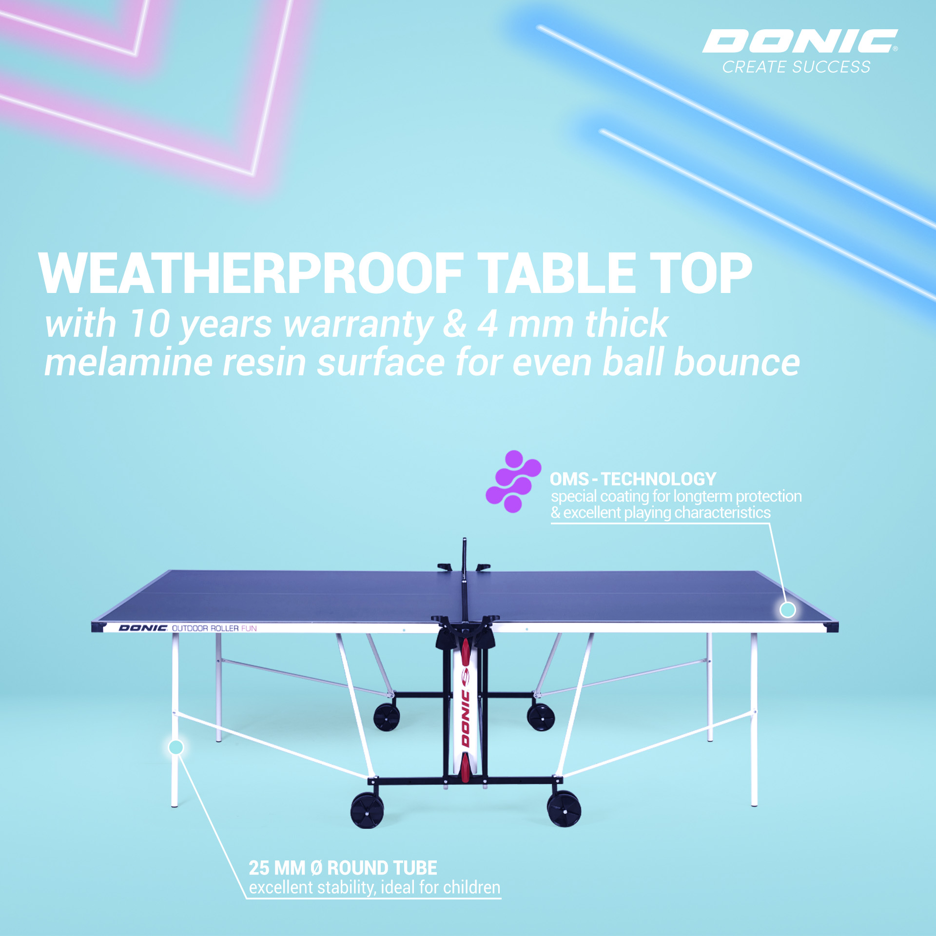 DONIC Outdoor ROLLER FUN DONIC Outdoor ROLLER FUN