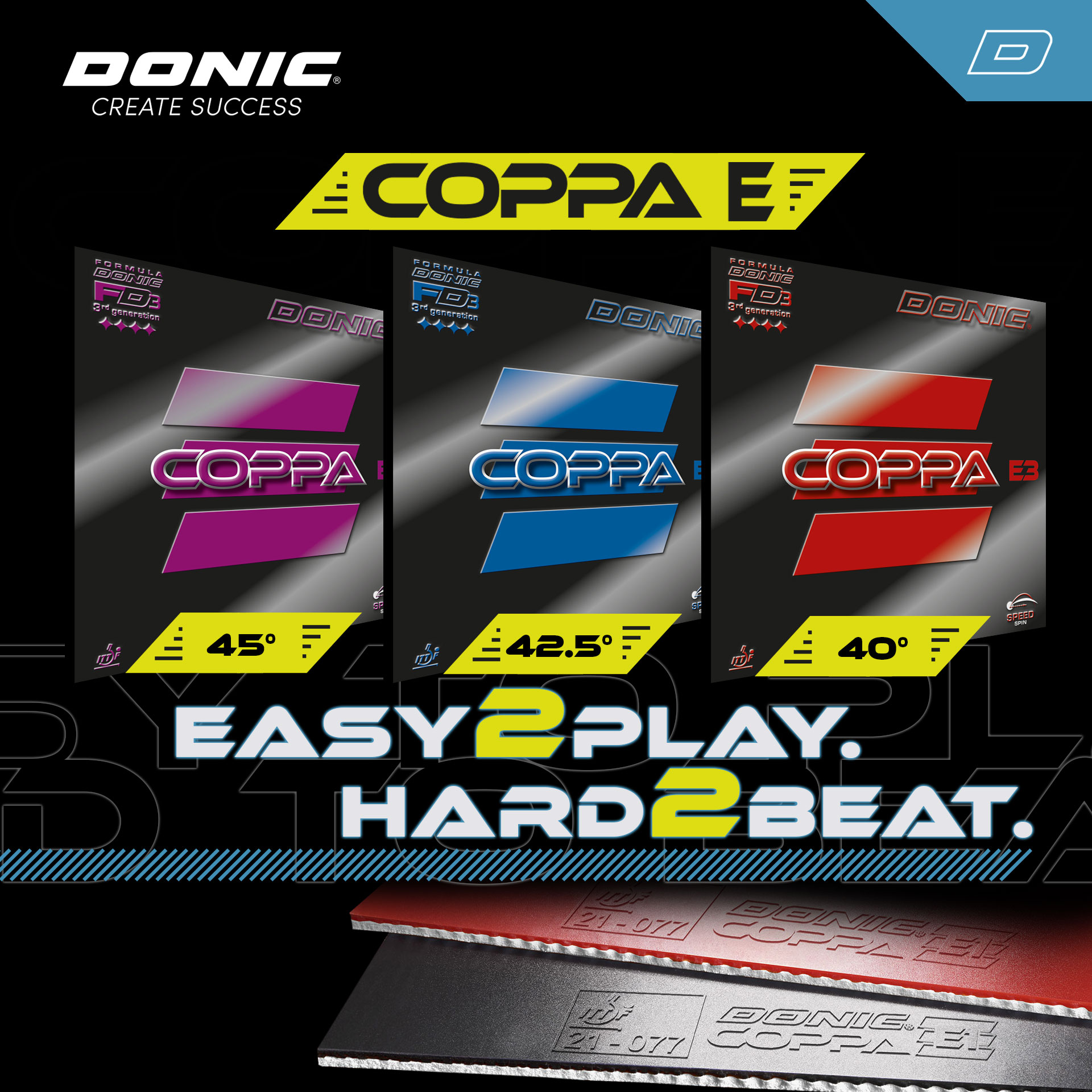 DONIC COPPA E Belag