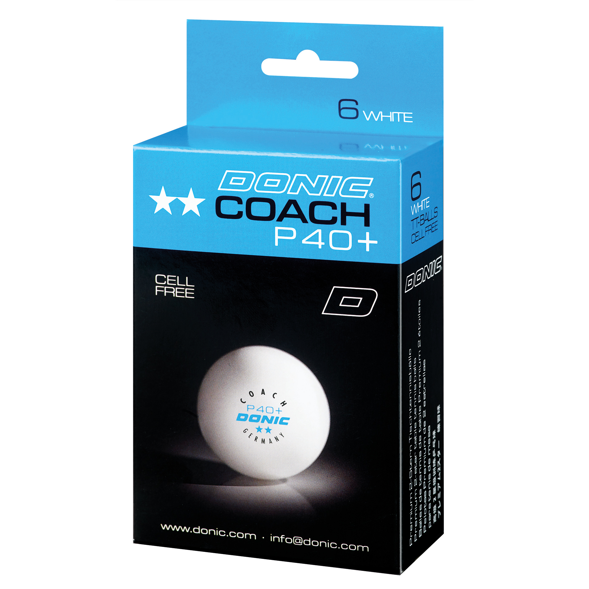 DONIC COACH P40+ ** Cell-Free