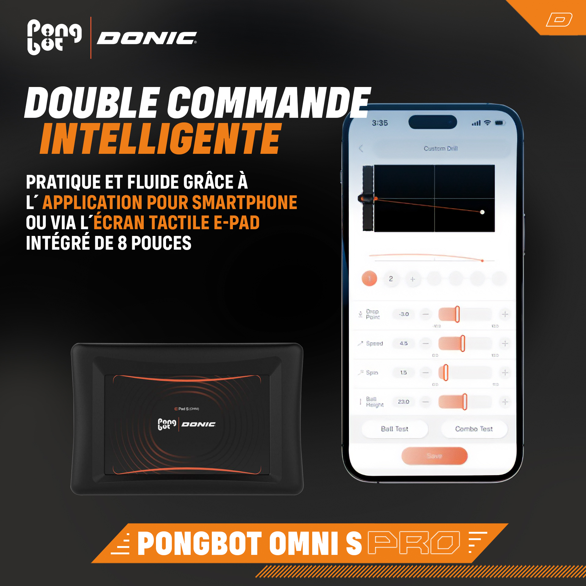DONIC - PONGBOT OMNI S PRO
