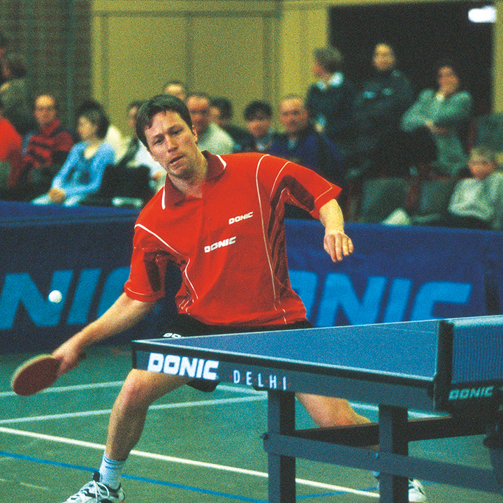 Jan Ove Walder beim TT-Turnier