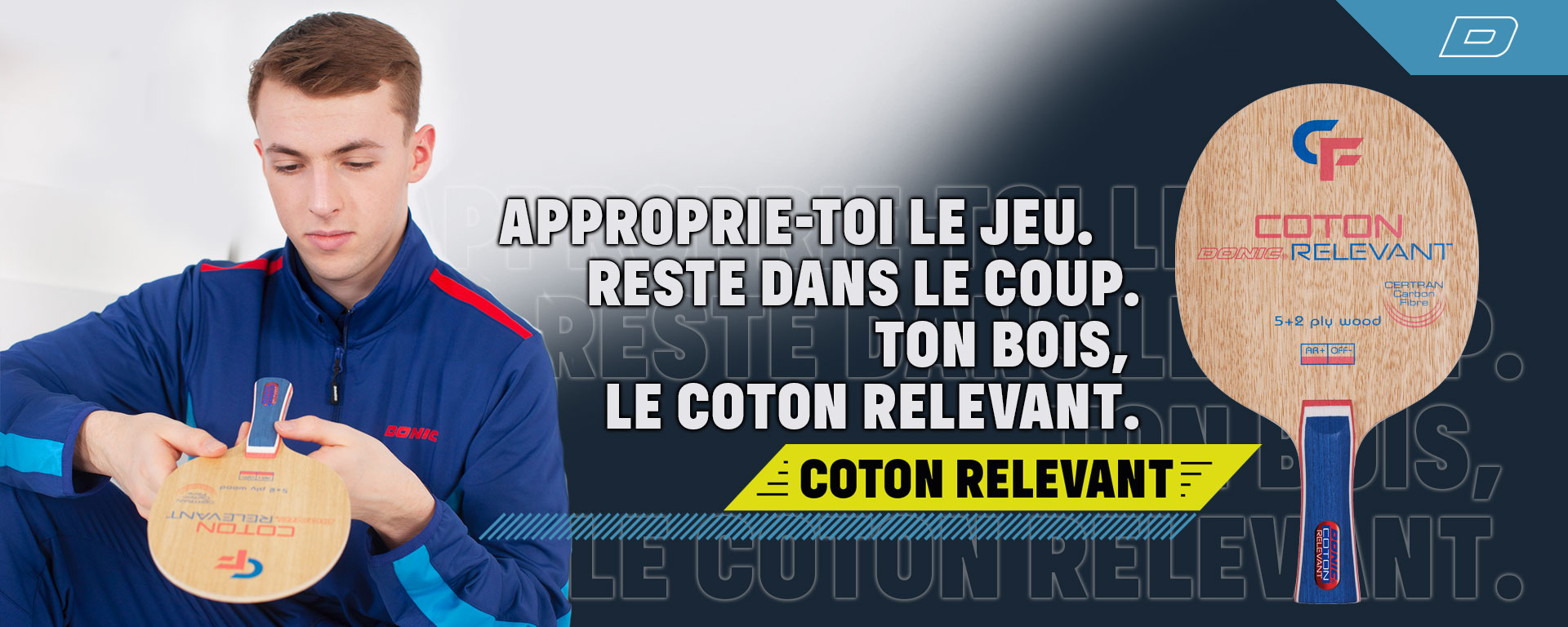 DONIC Coton Relevant Holtz