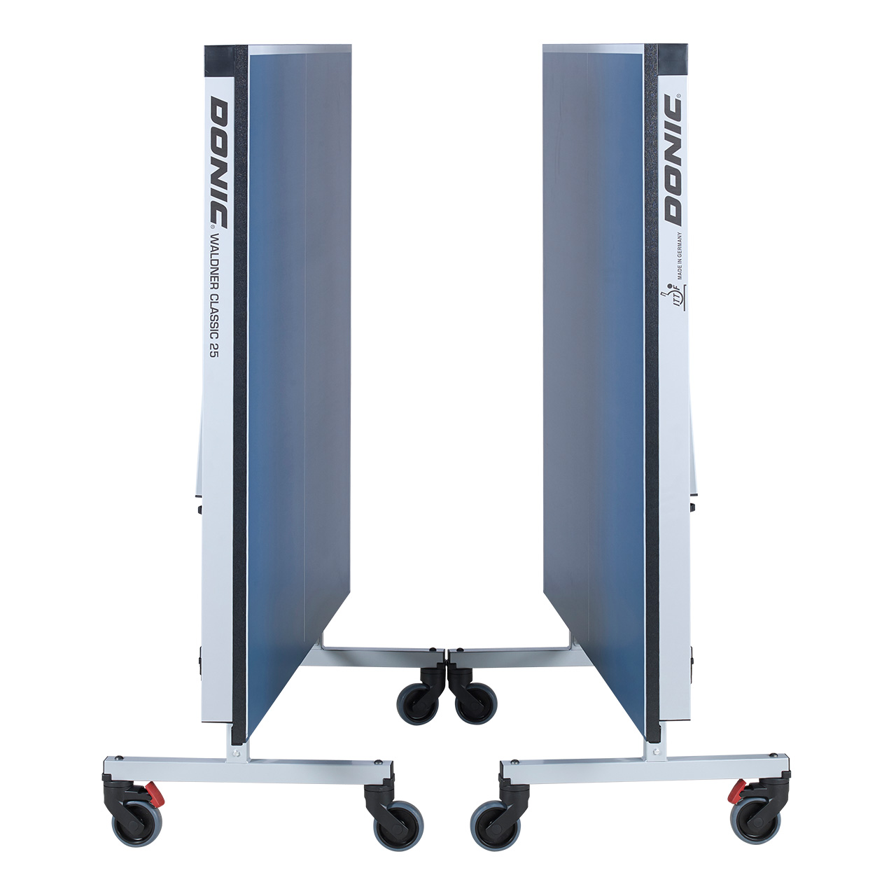 donic-table-waldner_classic_25-blue-parking_position_duo-web Tischtennis-Tisch DONIC Waldner Classic 25, blau, einklappen