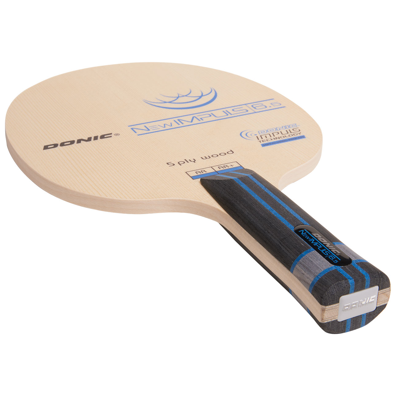 donic-blade-new_impuls_6_5-grip-web Tischtennis Holz DONIC New Impuls 6.5 Griff