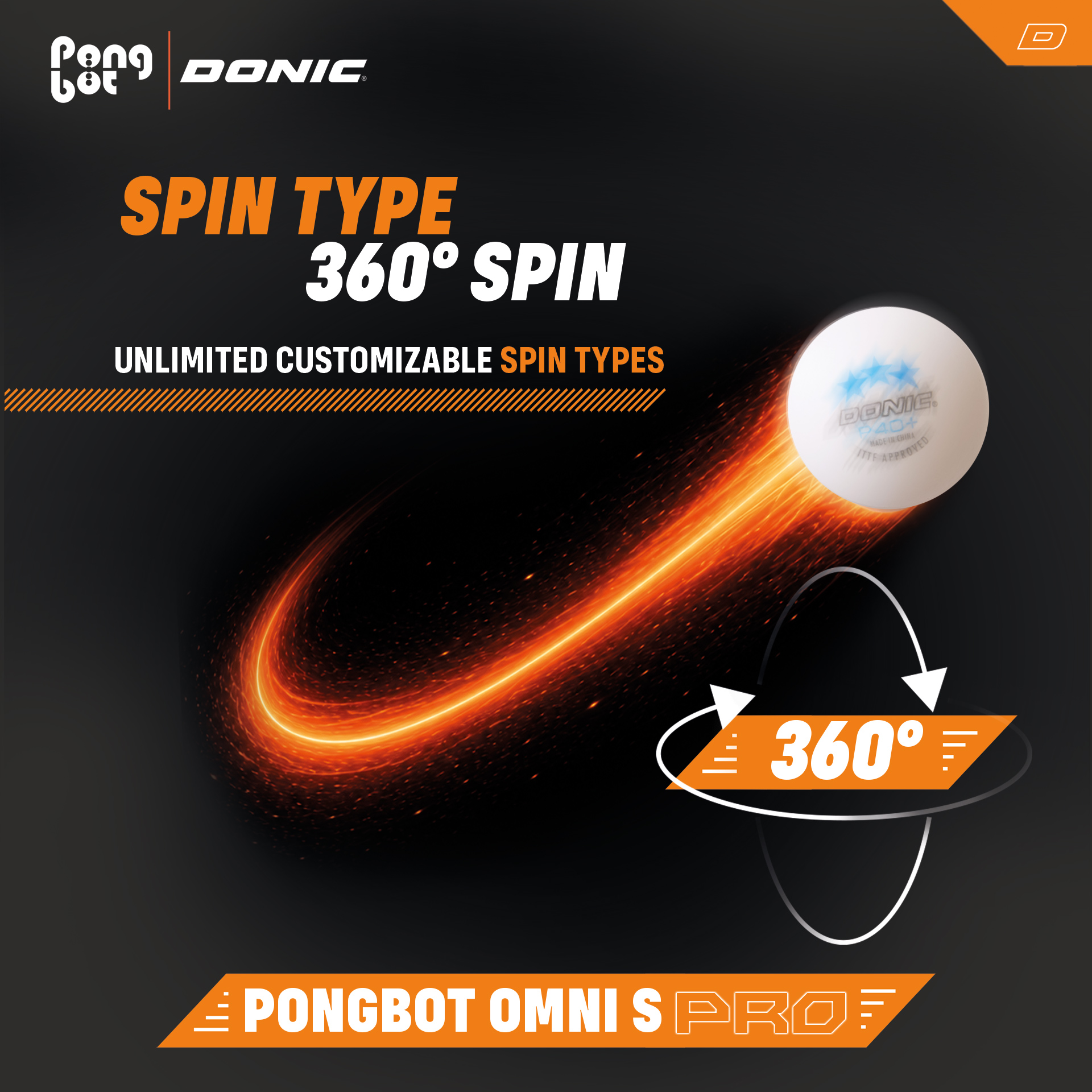 DONIC - PONGBOT OMNI S PRO