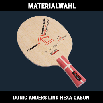 DONIC Holz Anders Lind Hexa Carbon