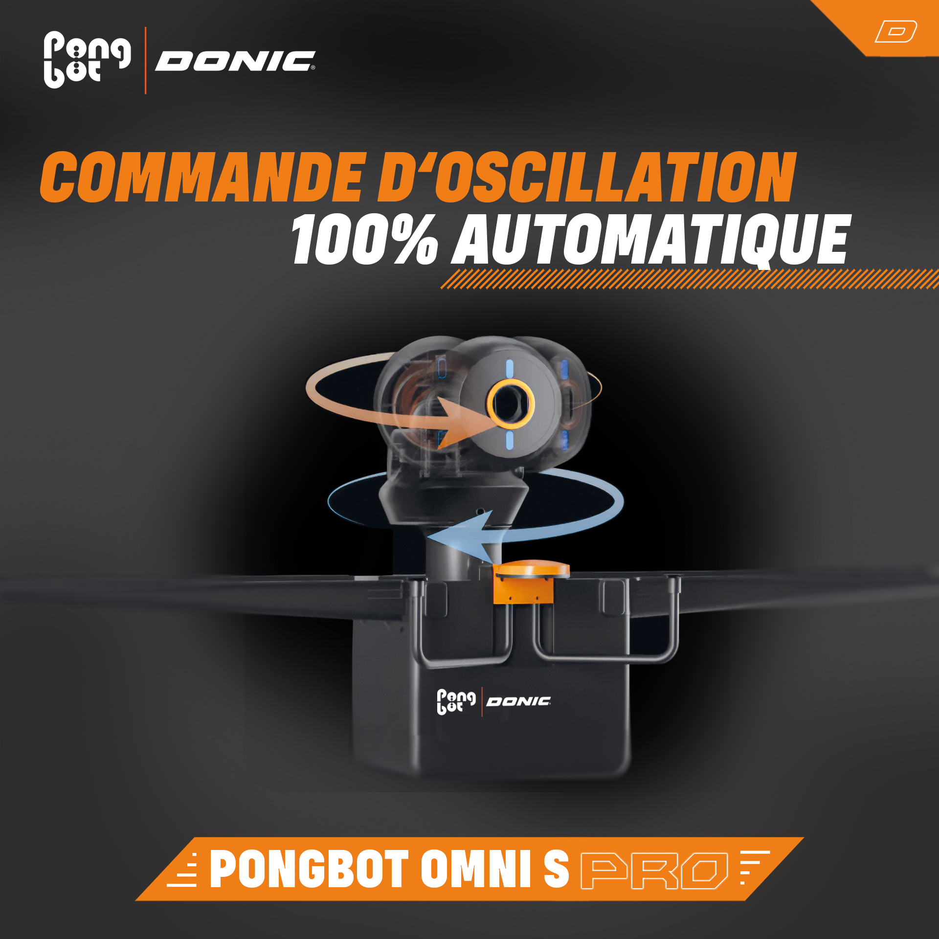 DONIC - PONGBOT OMNI S PRO