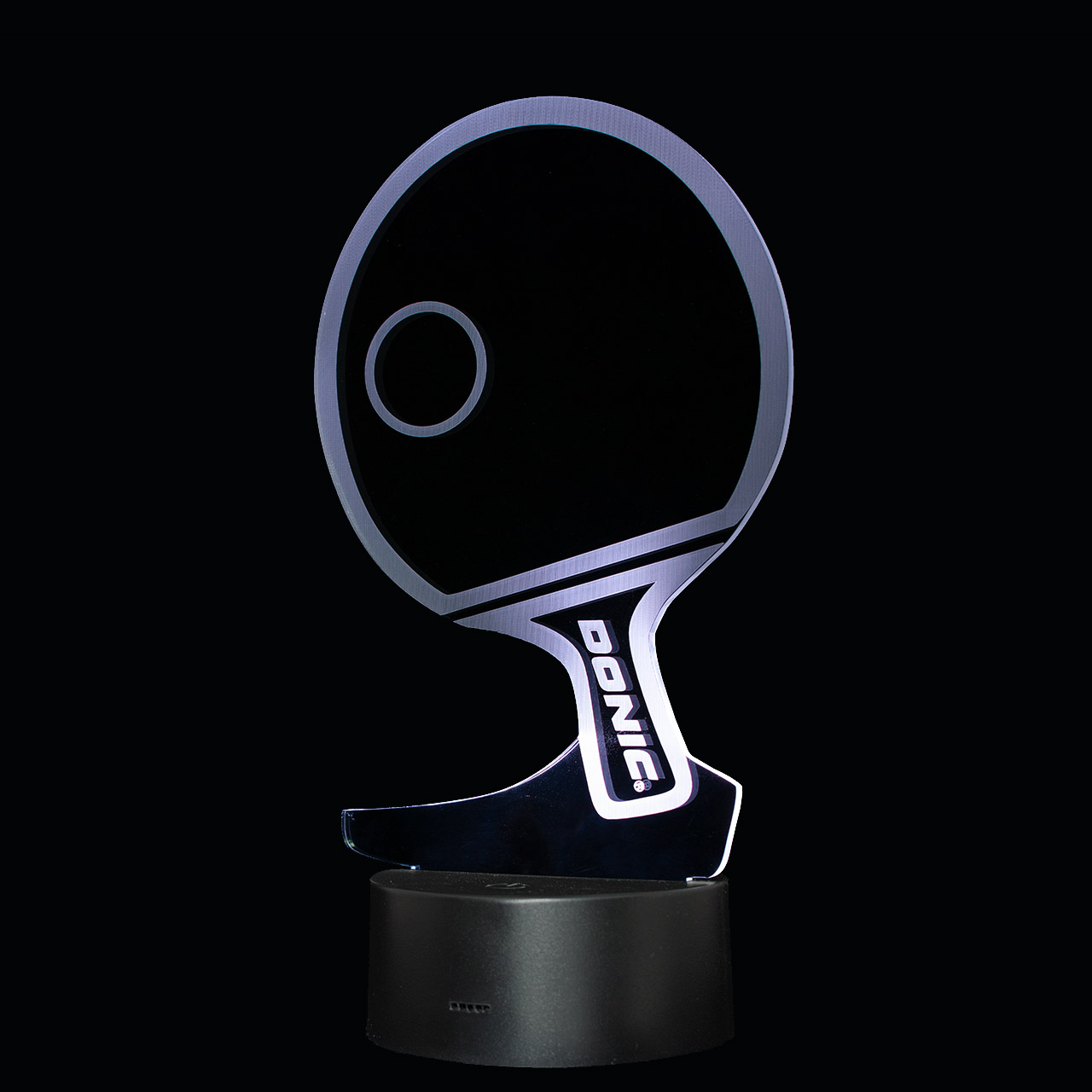 lampe trophée LED - couleur blanc