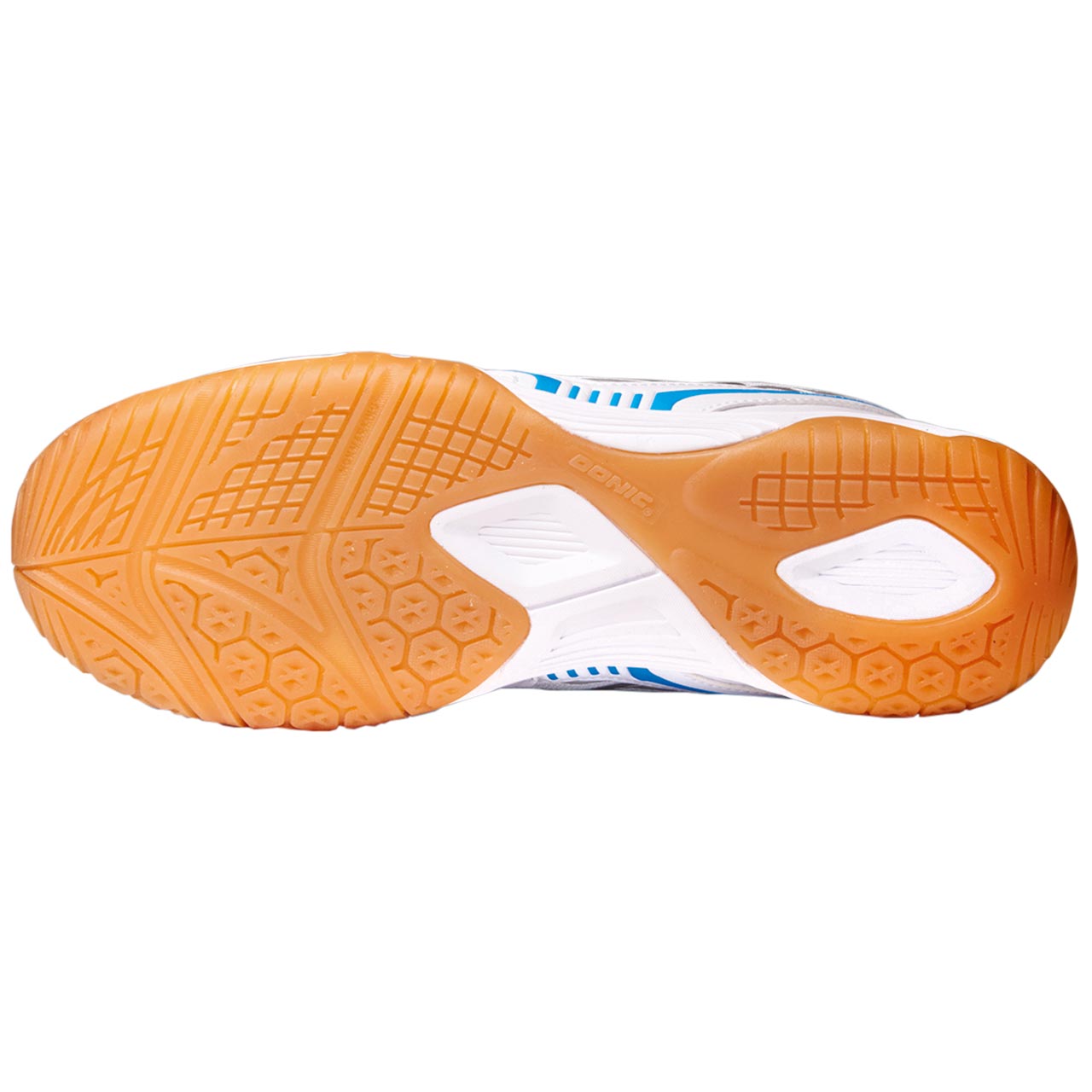 donic-shoe_waldner_flex_III-white-sole-web DONIC Schuh Waldner Flex III weiß Sohlenansicht