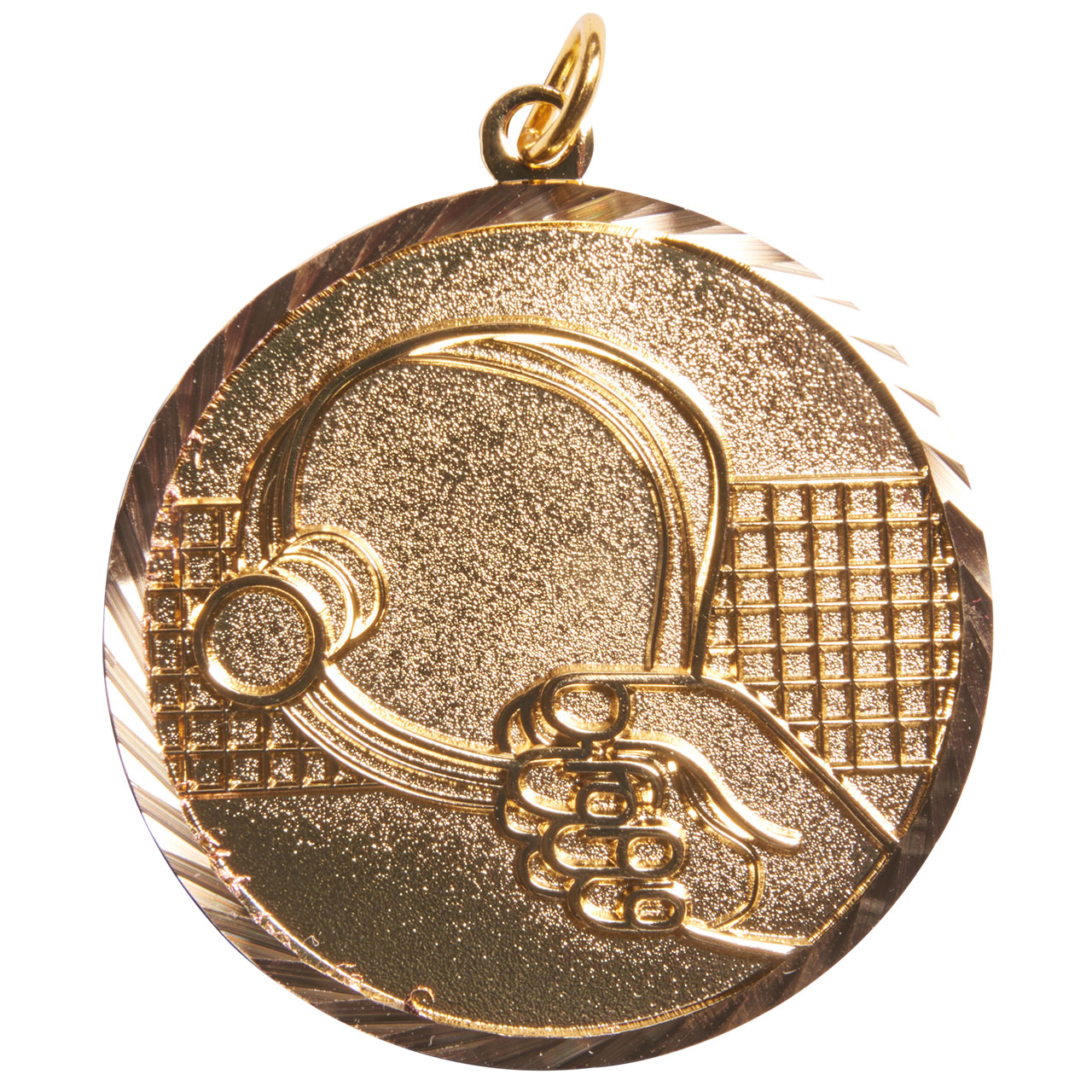 Medaille Schläger gold