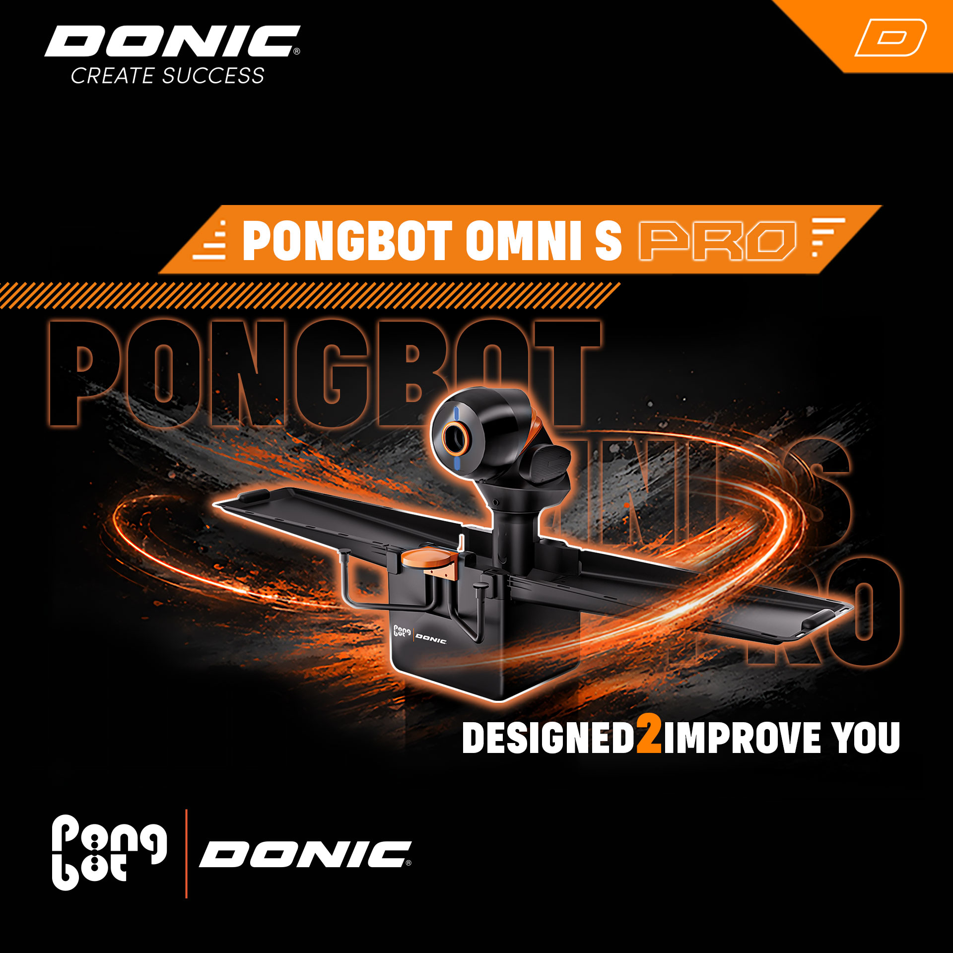 Donic Pongbot Omni S Pro Robot