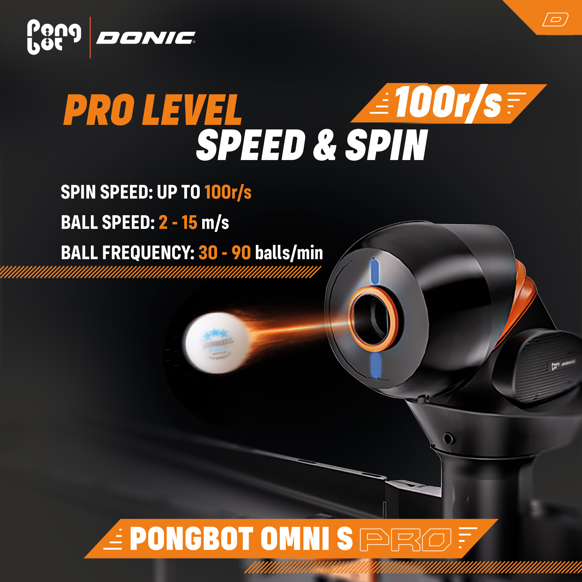 DONIC - PONGBOT OMNI S PRO