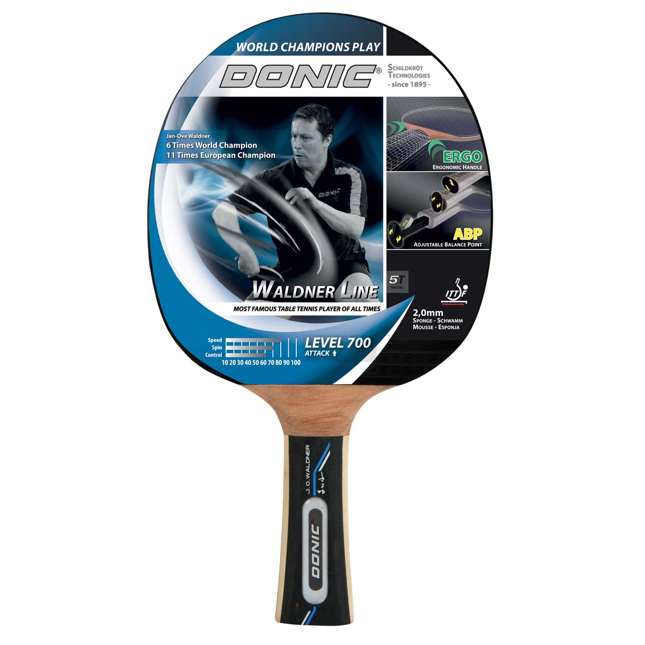 Waldner-700 Komplettschläger Waldner 700