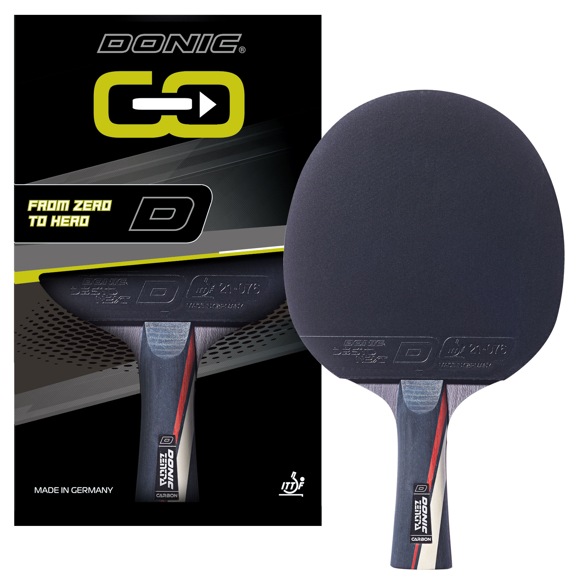 Bundle - DONIC ZENTRA NEXT CARBON / DESTO NEXT