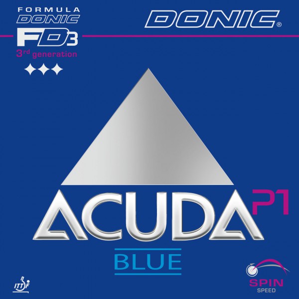 Tischtennis Belag DONIC Acuda Blue P1 Cover