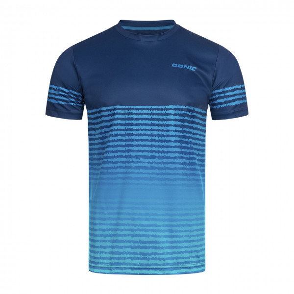 DONIC Tischtennis T-Shirt Tropic blau Brust