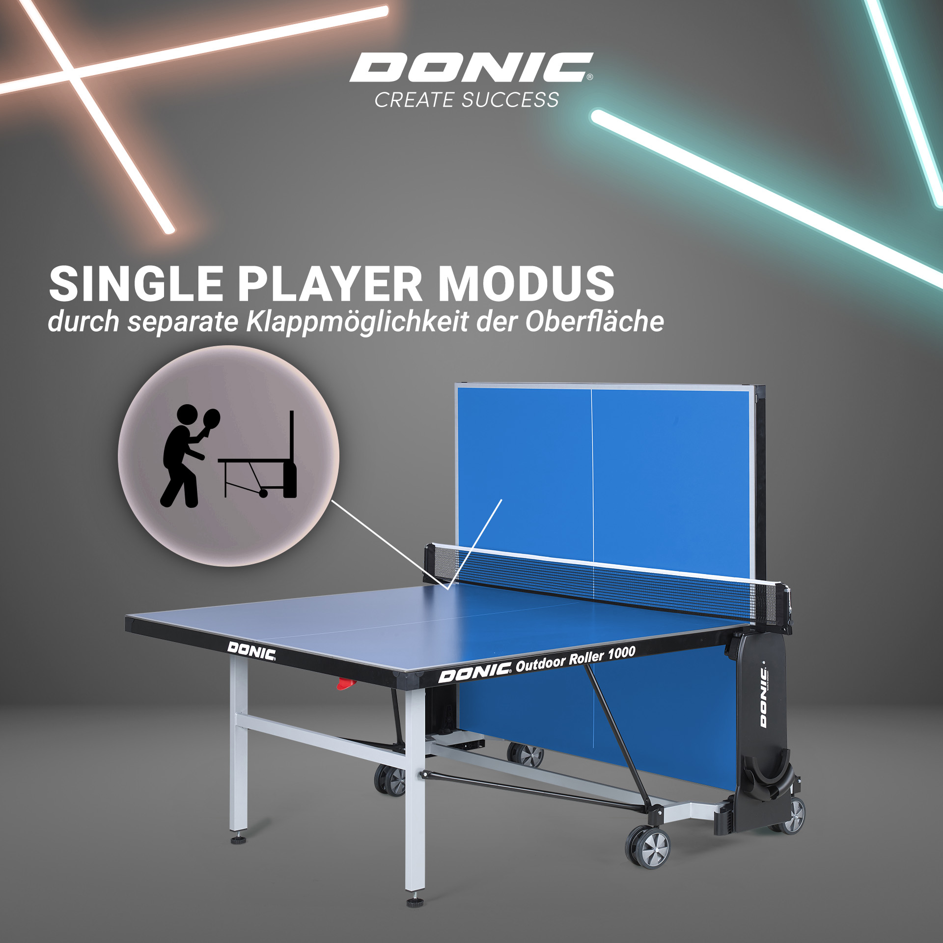 Donic Outdoor Roller 1000 | CREATE SUCCESS